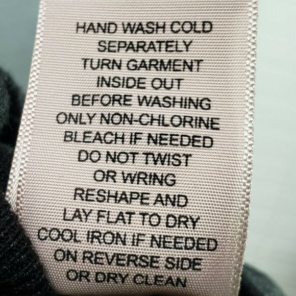 Philosophy Republic Gray Sweater 3/4 Sleeve Size M - Picture 10 of 10